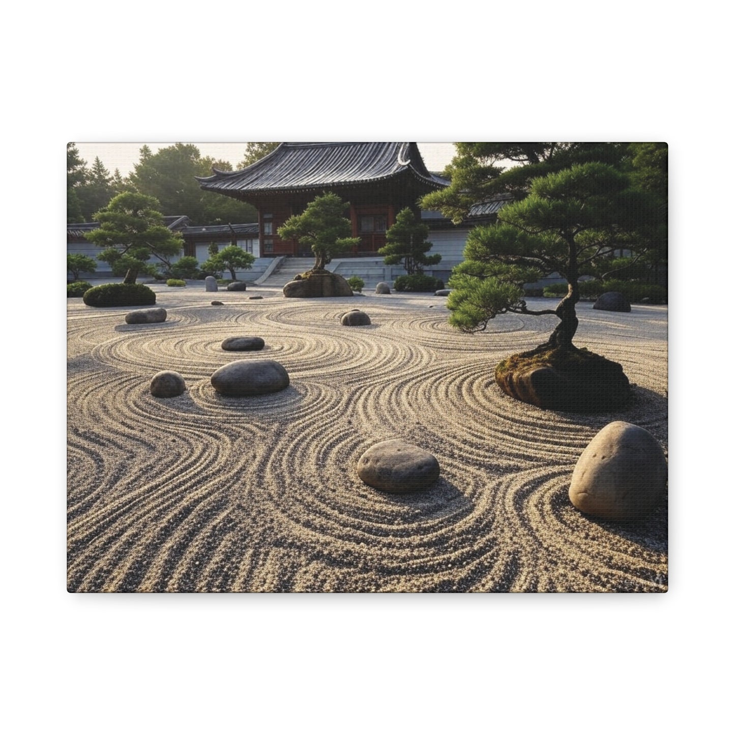 "Zen Minefield", Matte Canvas, Stretched, 1.25"