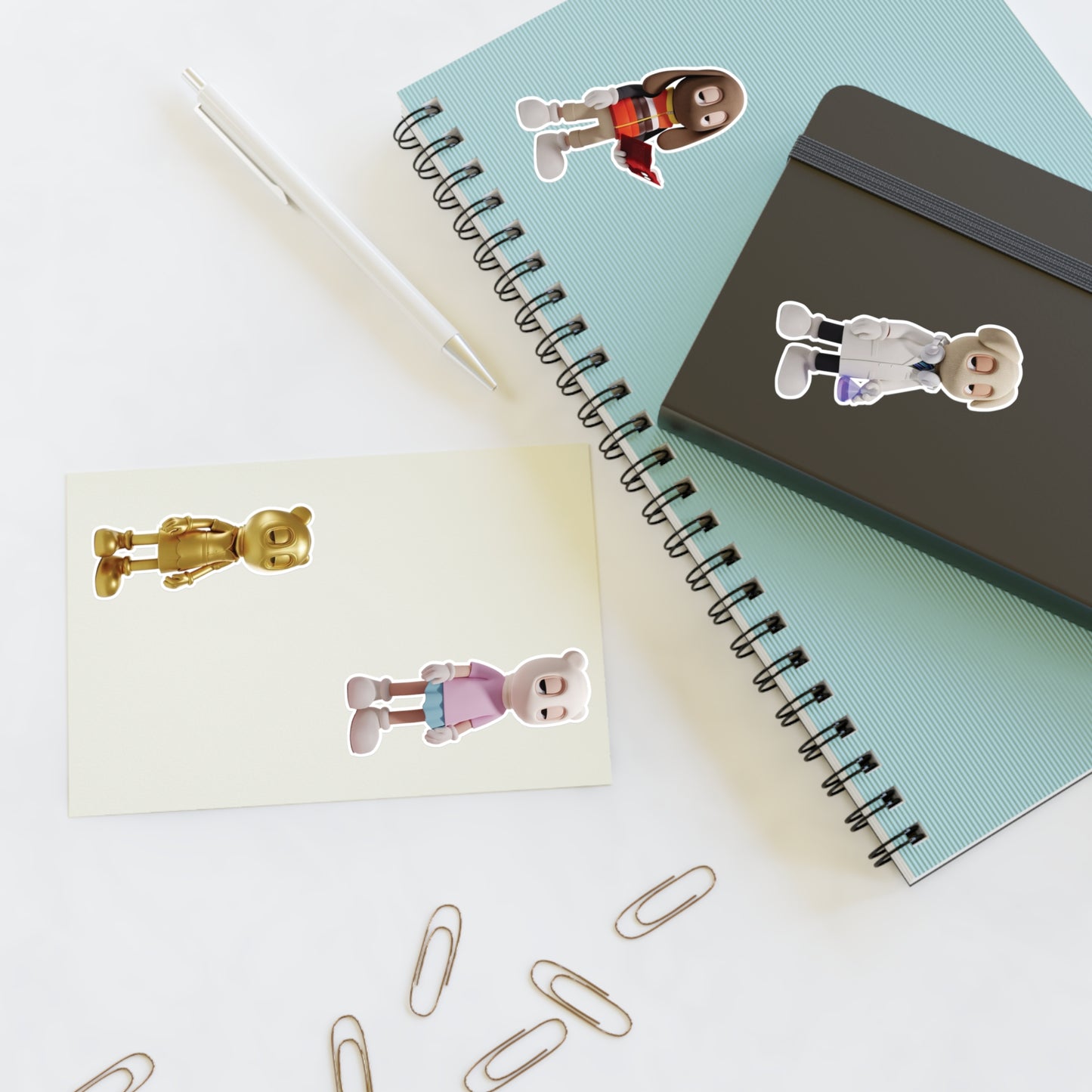 "A Kid Called Beast: Crew of the Timaeus" | Vibrant Sticker Sheets for Art Lovers, Fun Decor, Party Favors, Scrapbooking Essentials, Unique Gift Ideas