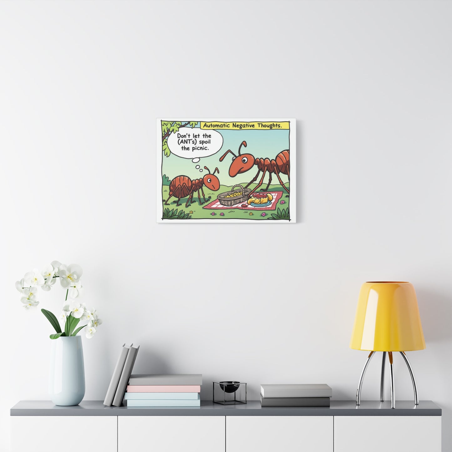 "ANTs", Matte Canvas, Stretched, 1.25"