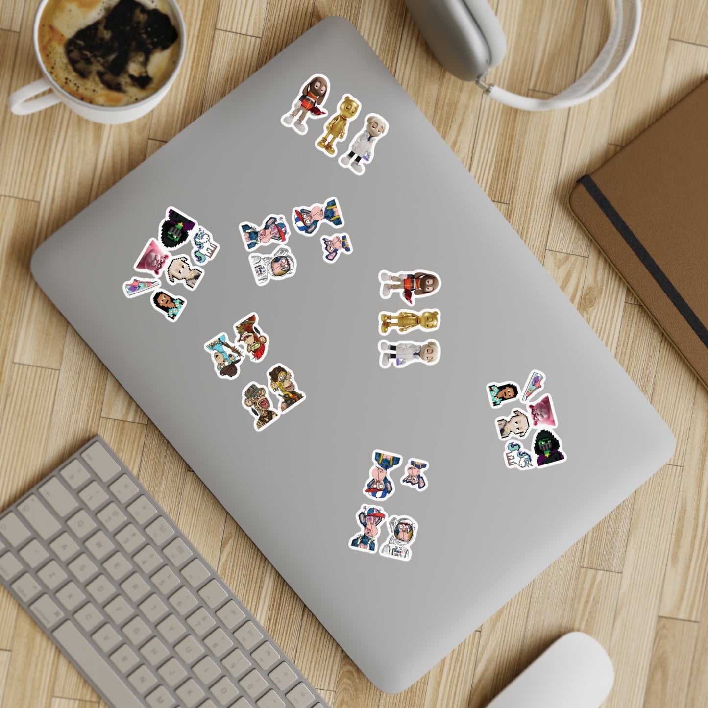 Character Starter Pack | Vibrant Sticker Sheet Set, Aesthetic Decor for Journals, Scrapbooking, Gifts, Aesthetic Home Decor, Creative Expression