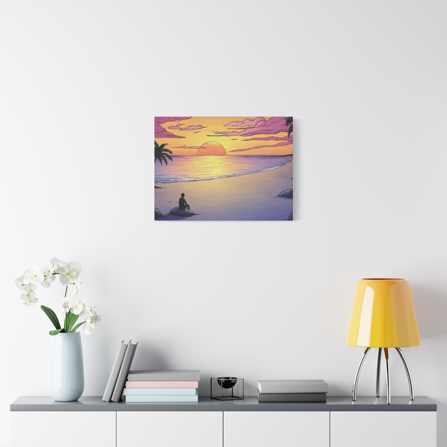 "Solitude Is Bliss", Matte Canvas, Stretched, 1.25"